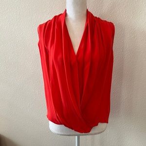 Parker Coral Draped Tank